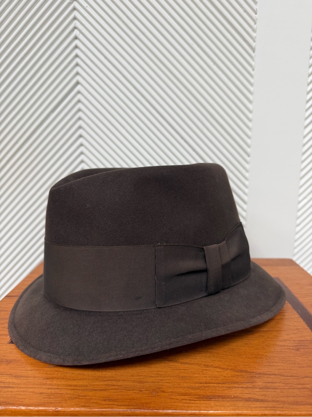 Vintage The Higbee Company Brown Fedora